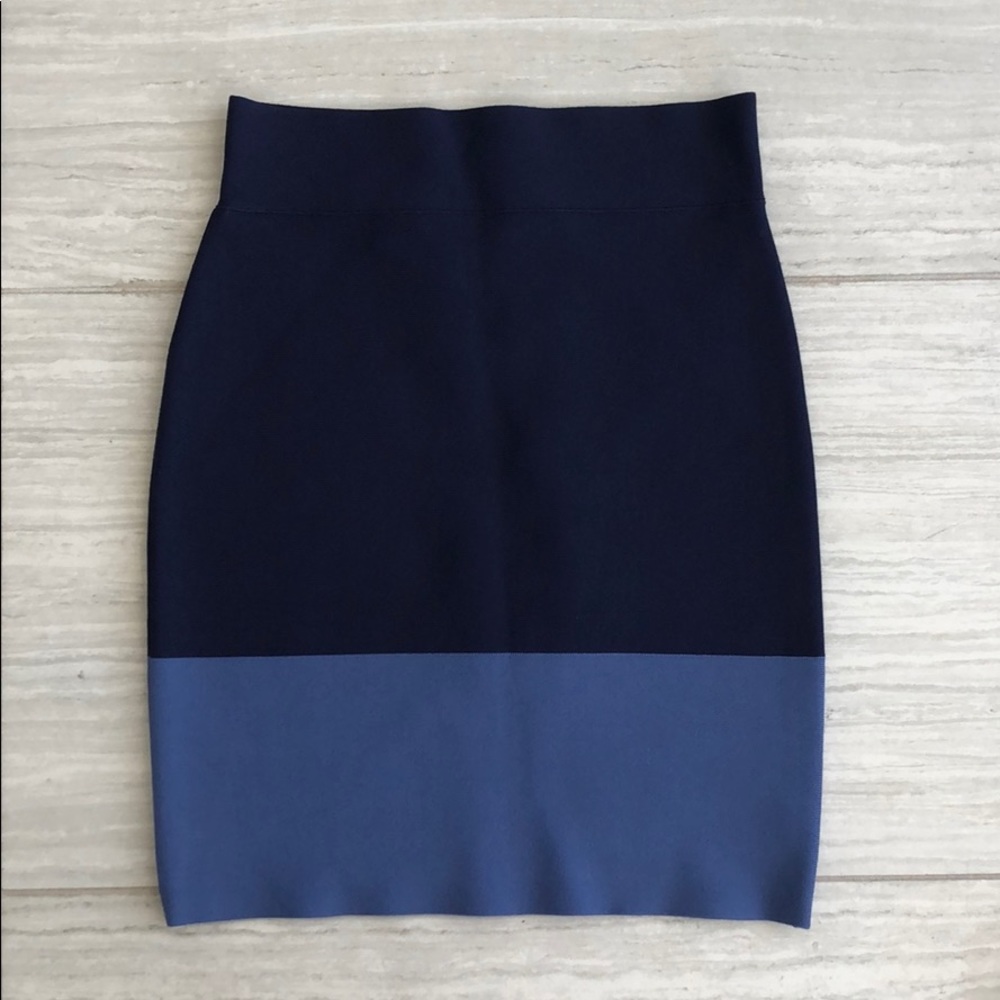 BCBG bodycon mini skirt